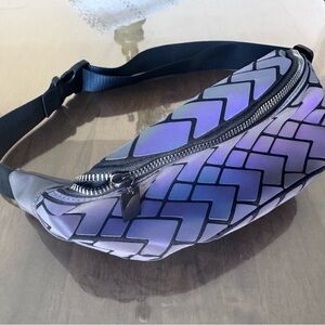 Stylish Purple and Black Men's Bag